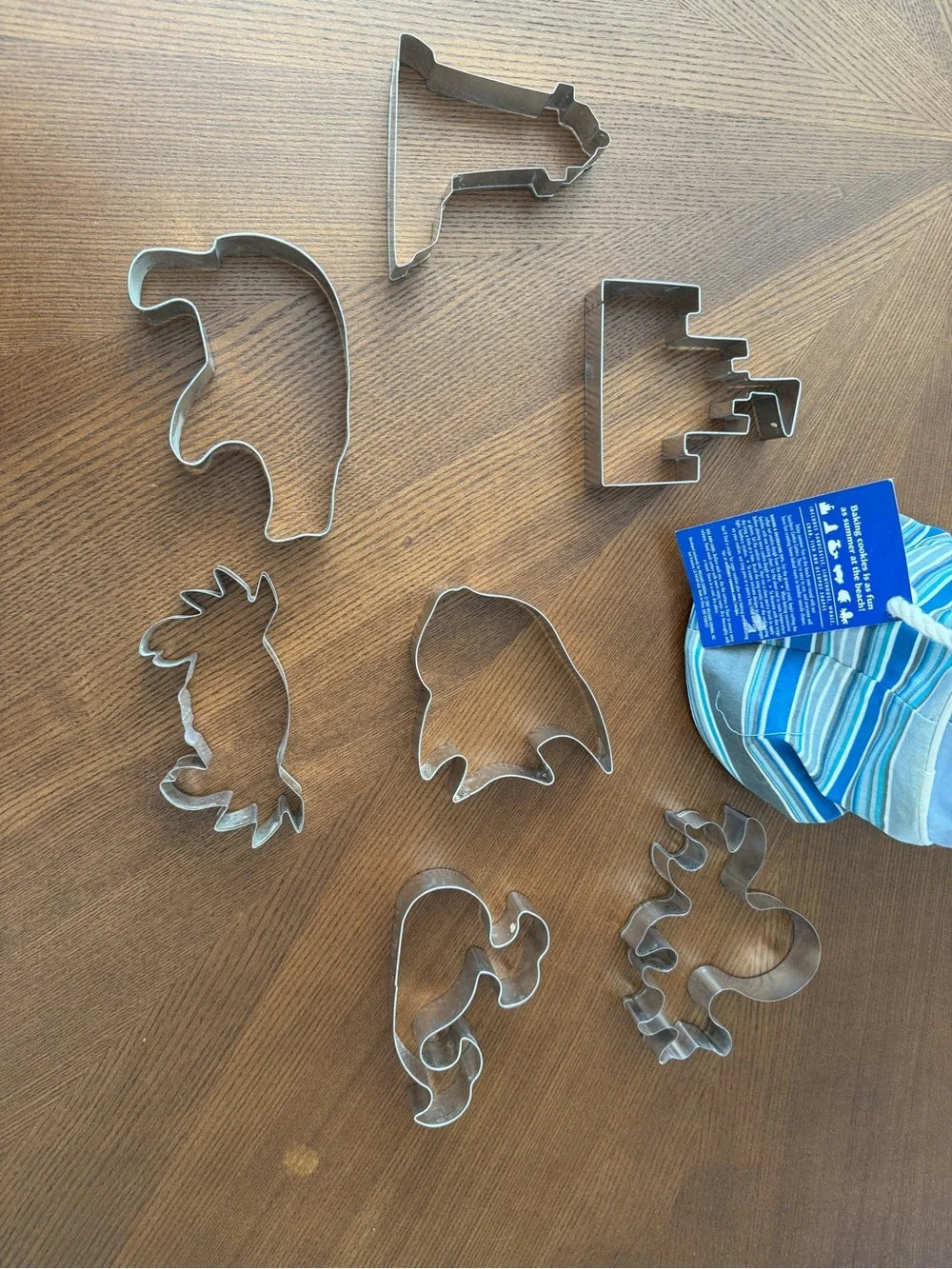 Williams Sonoma Seashore Cookie Cutter Set - Blue